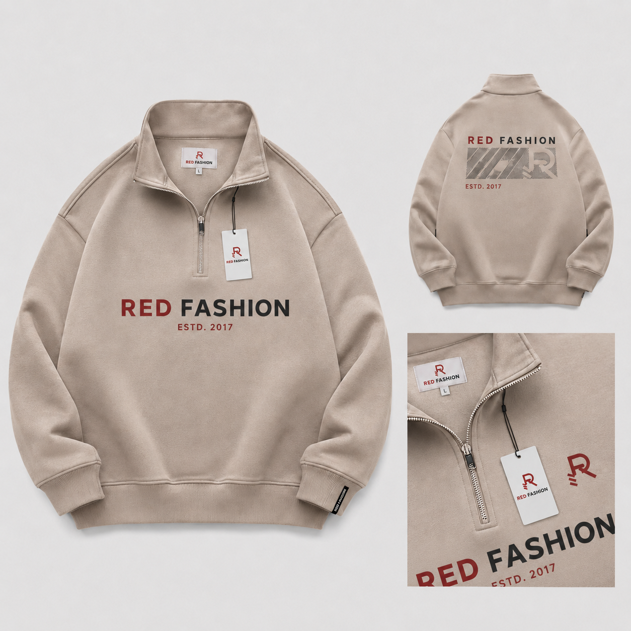 Red Fashion fresh Gen Z outfit